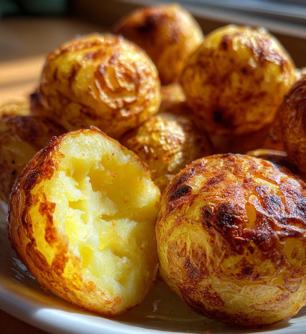 perfectly roasted yukon gold potatoes - detail 1