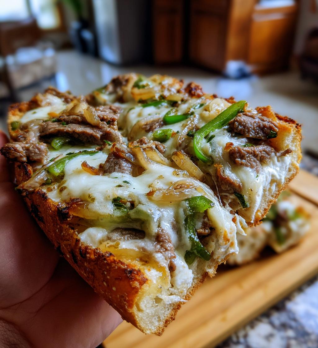 philly cheesesteak cheesy bread