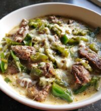 philly cheesesteak soup