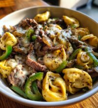 philly cheesesteak tortellini