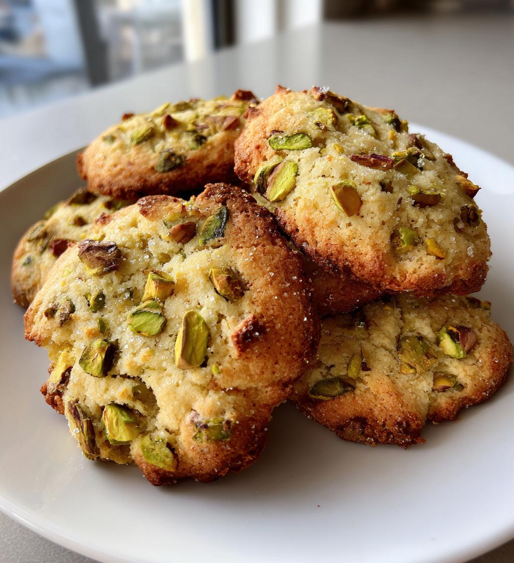 pistachio cookies recipe - detail 1