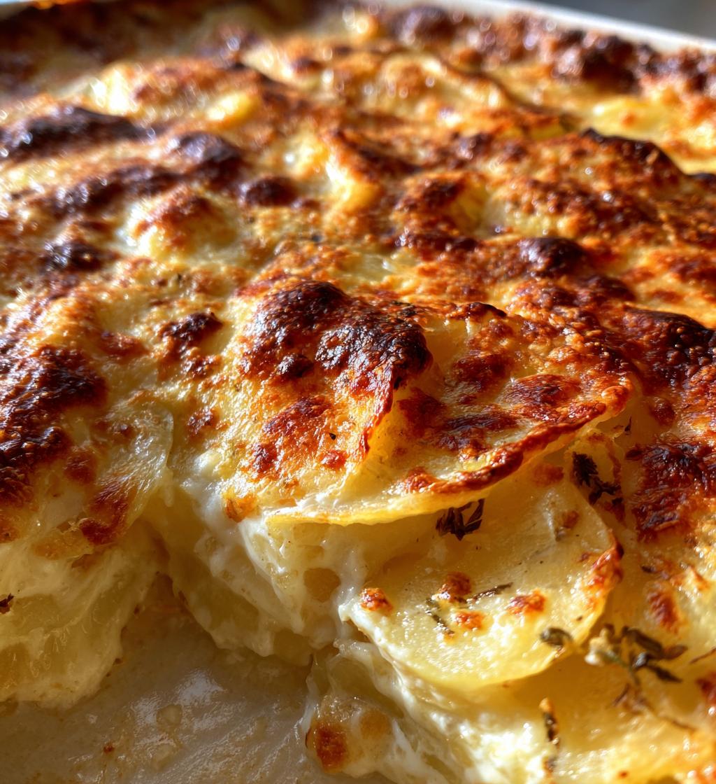 potatoes au gratin - detail 1