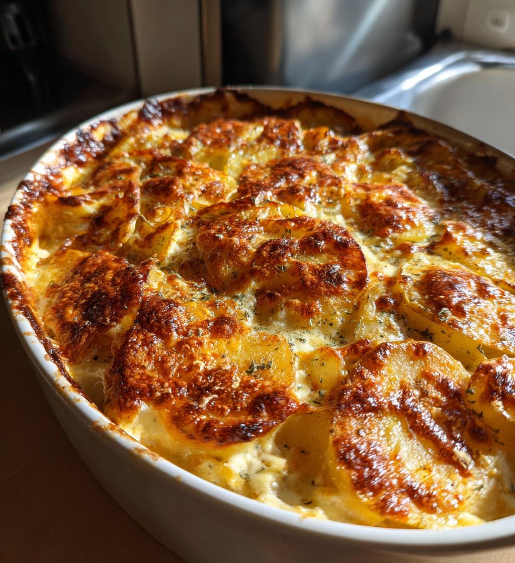 potatoes au gratin