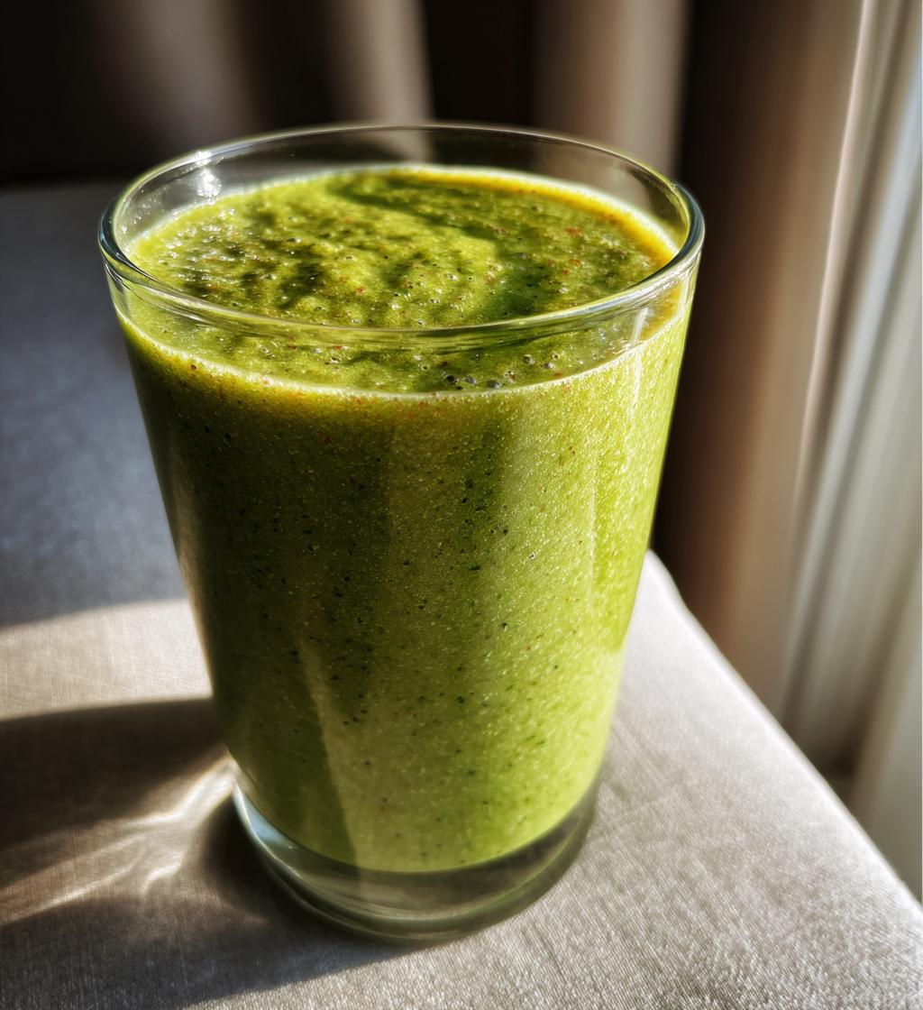 protein fruit smoothie - detail 1