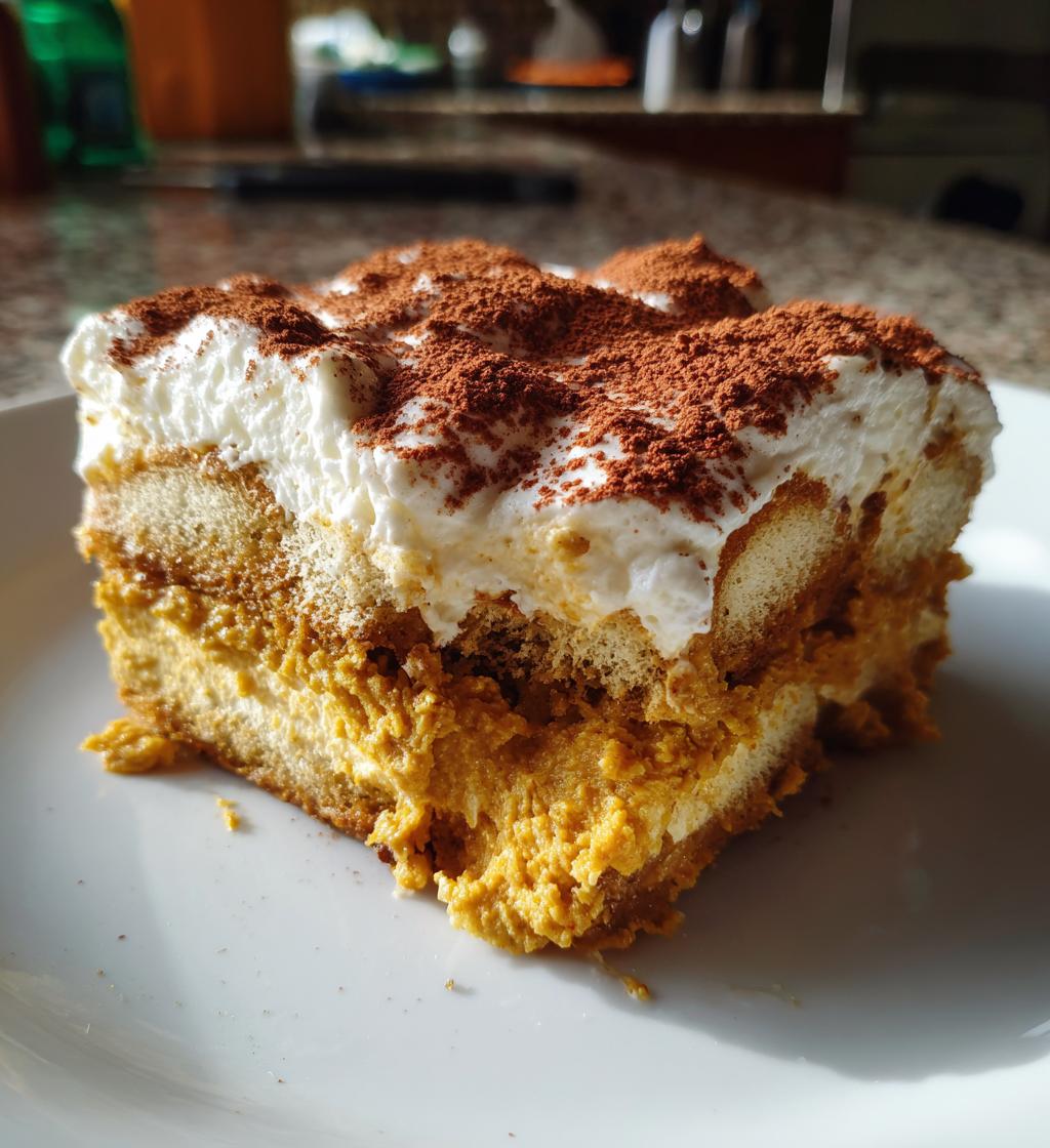 pumpkin spice tiramisu