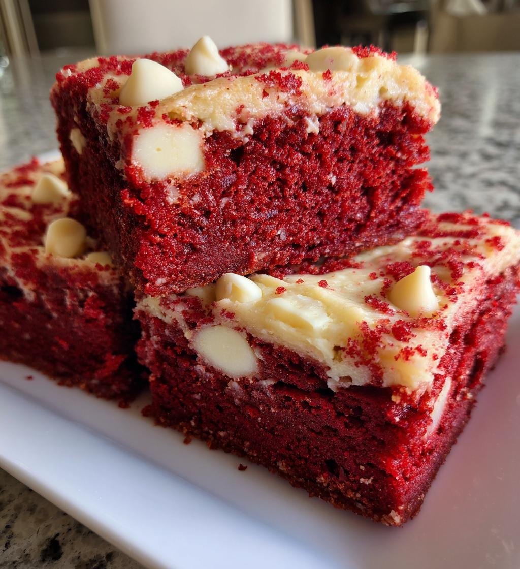 red velvet cookie bars