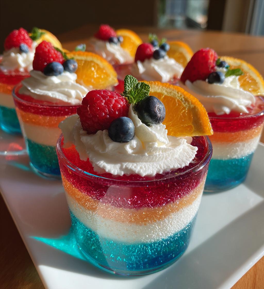 refreshing greek yogurt jello fluff - detail 1