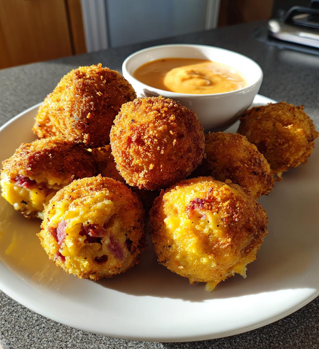 reuben balls with spicy thousand island dipping sauce 2 - detail 1