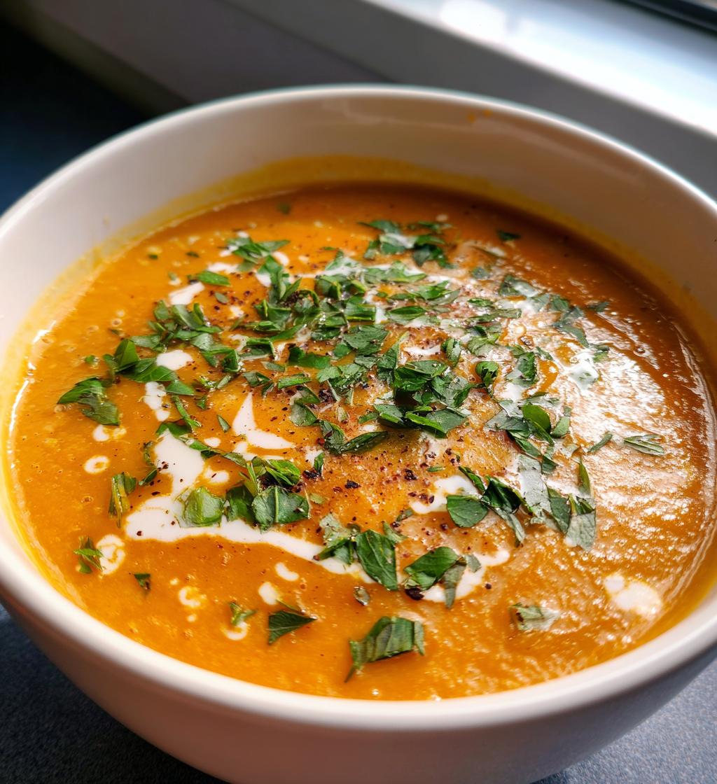 roasted pumpkin soup
