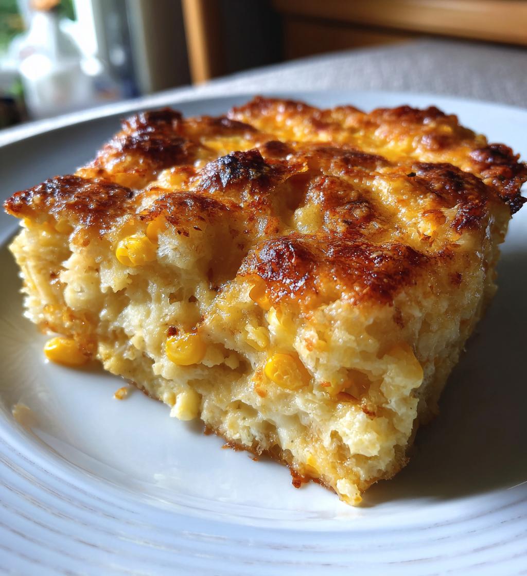 scalloped corn - detail 1