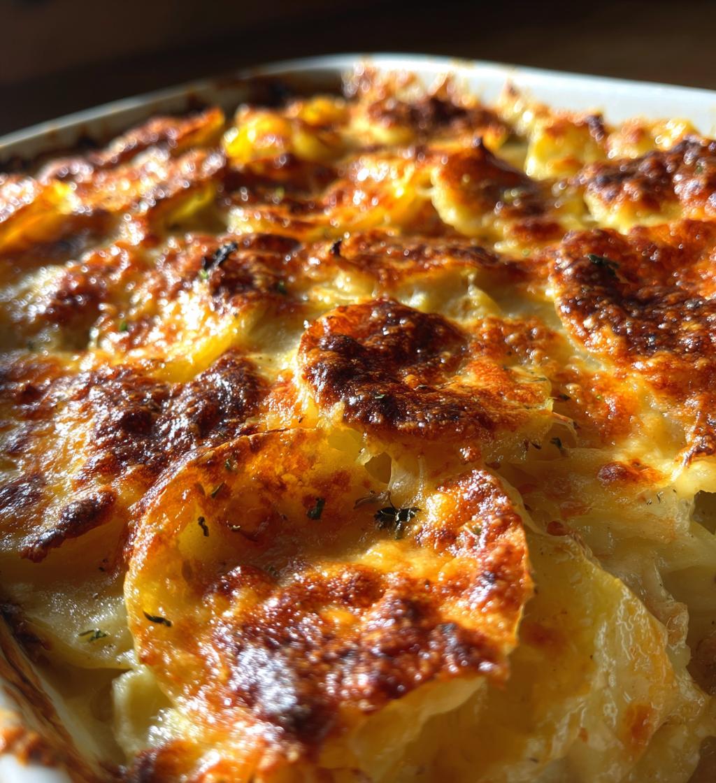 scalloped potatoes