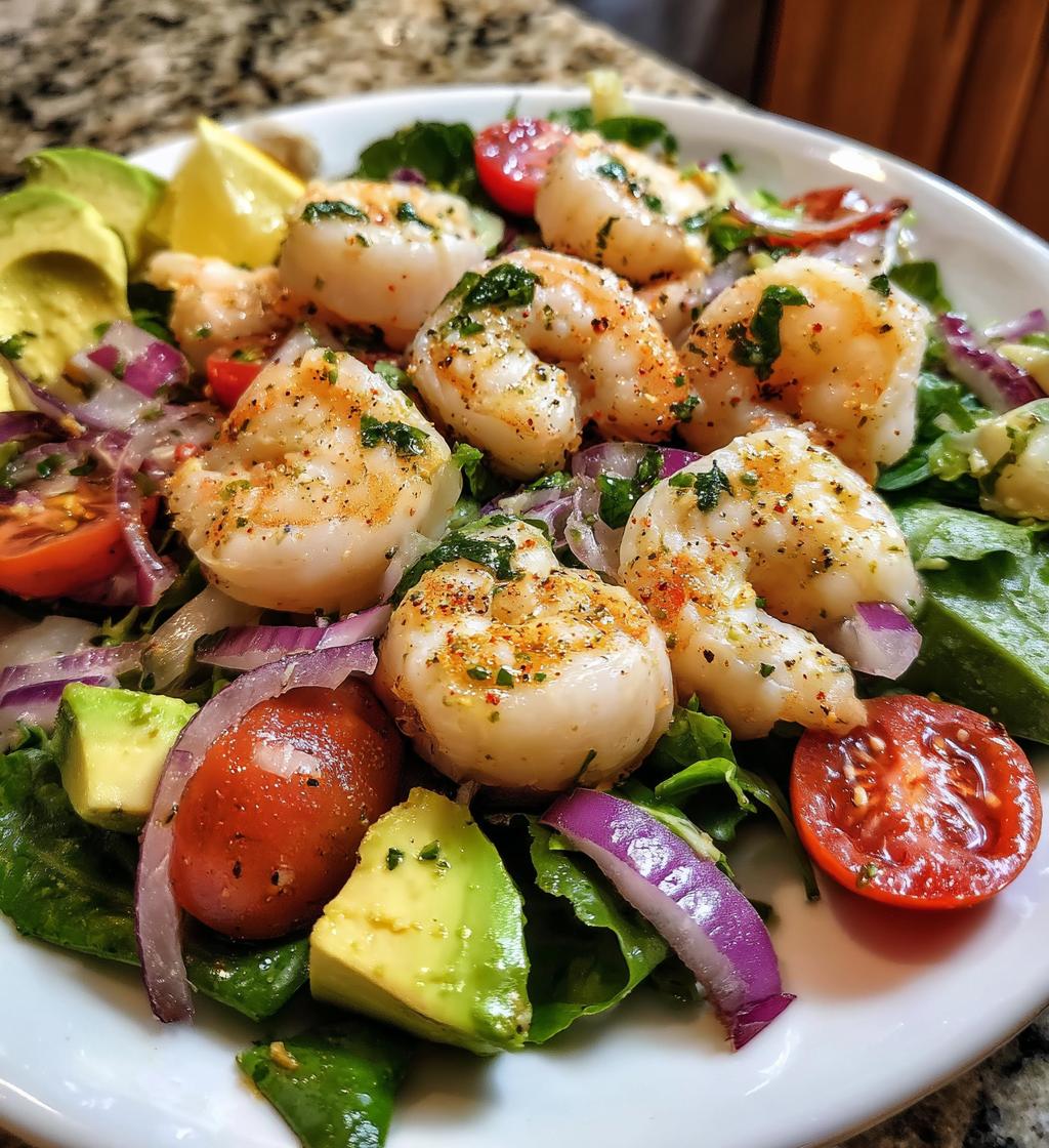 seafood salad - detail 1
