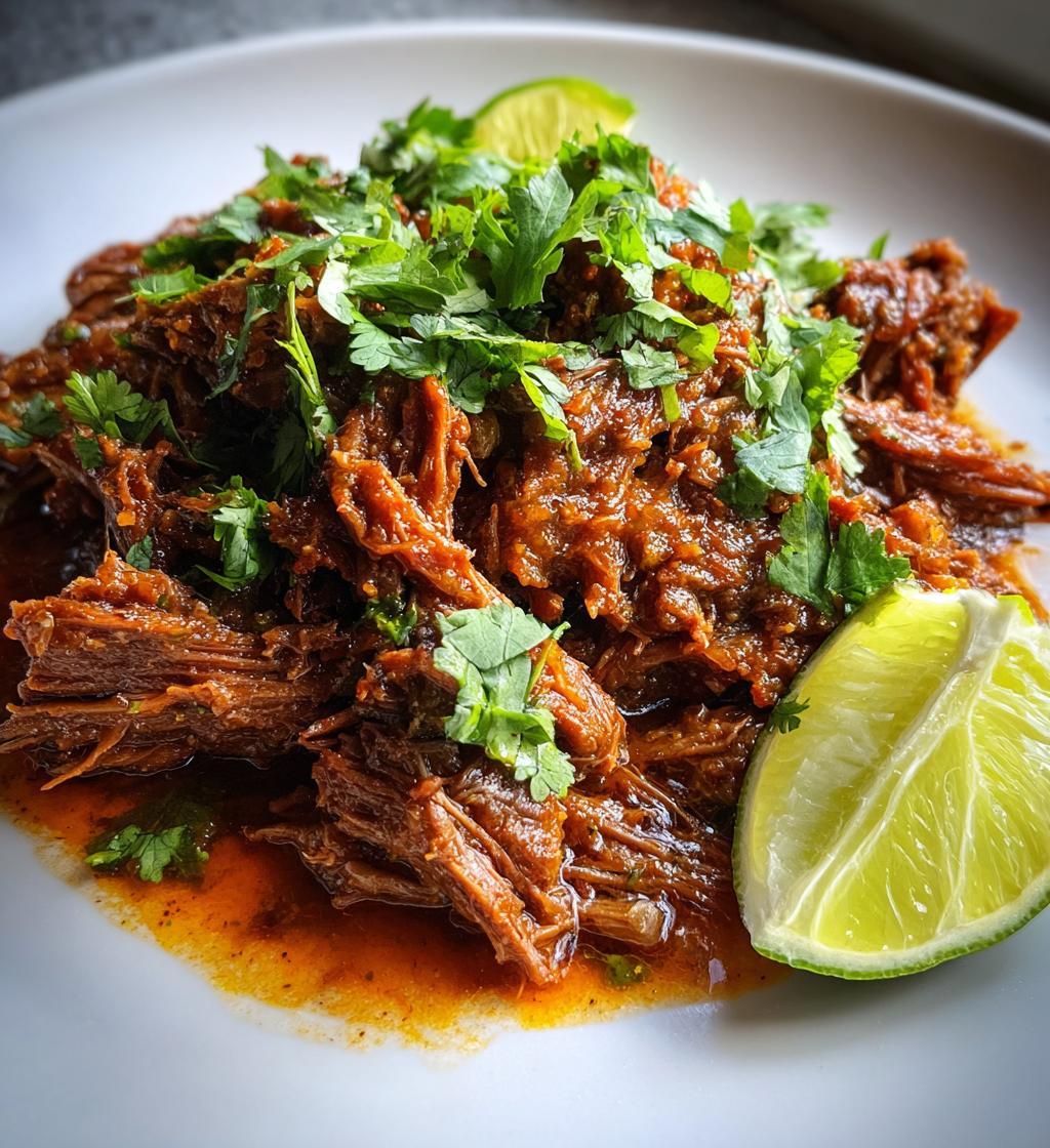 slow cooker beef barbacoa - detail 1