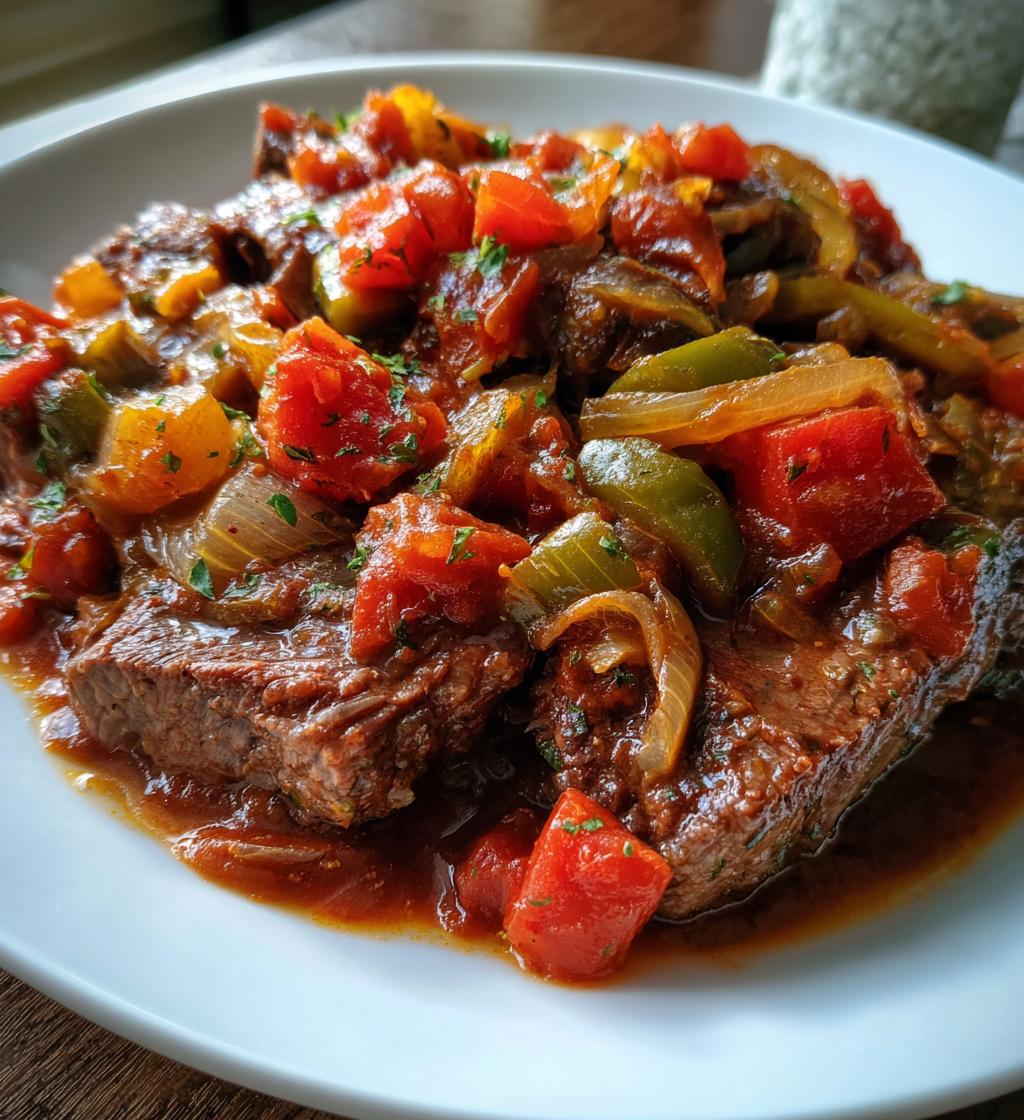 slow cooker swiss steak