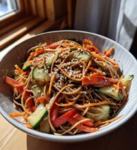 soba noodle salad
