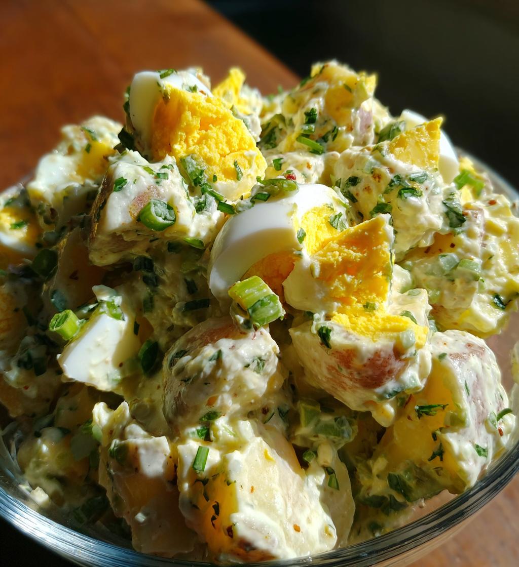 southern potato salad - detail 1