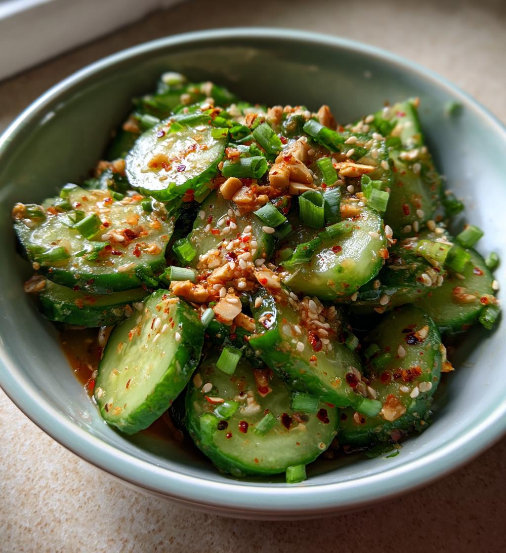 spicy cucumber salad