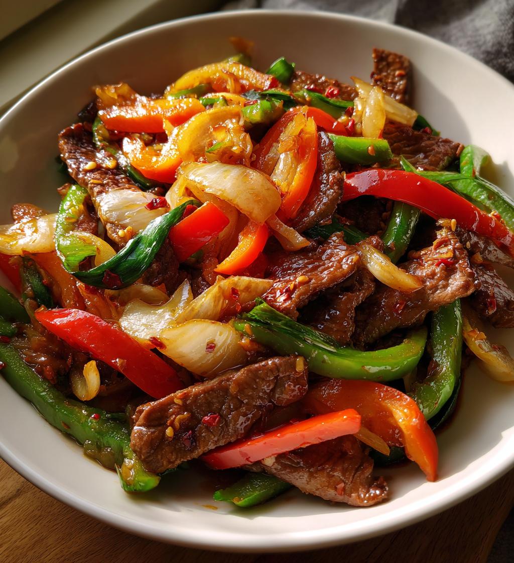 spicy firecracker beef