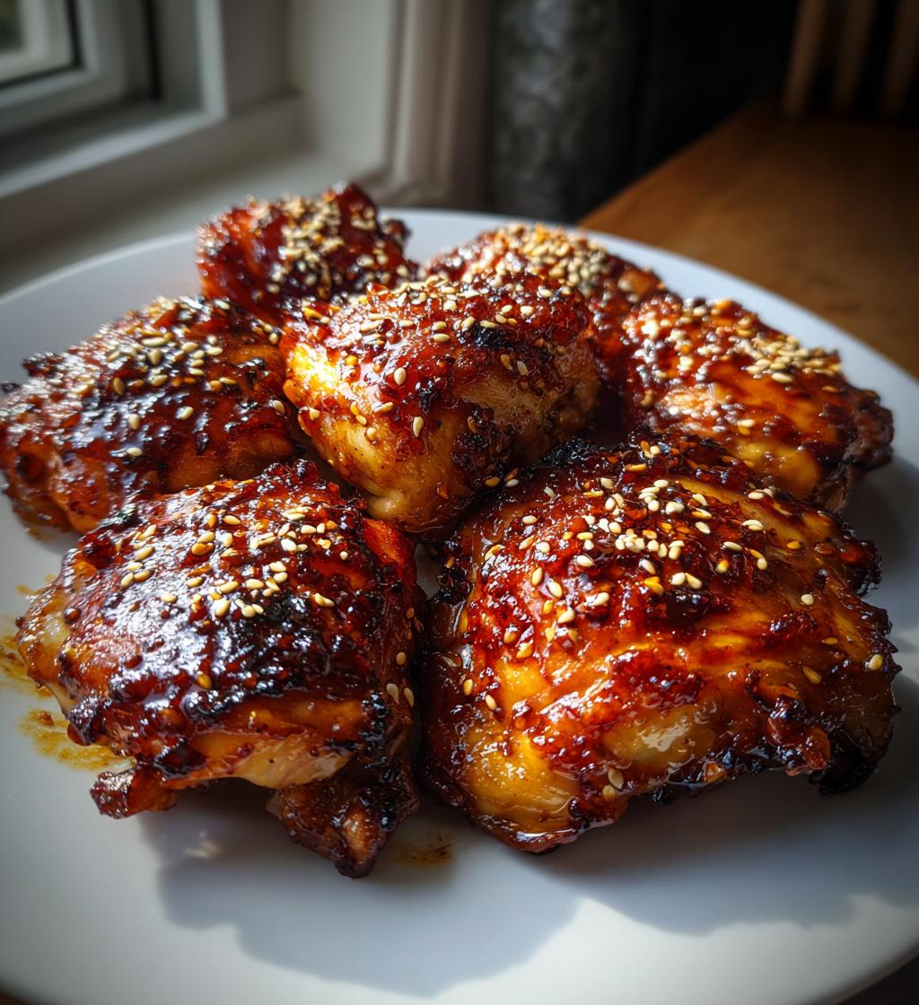 spicy honey glazed chicken