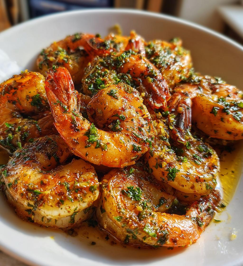 spicy lemon garlic shrimp