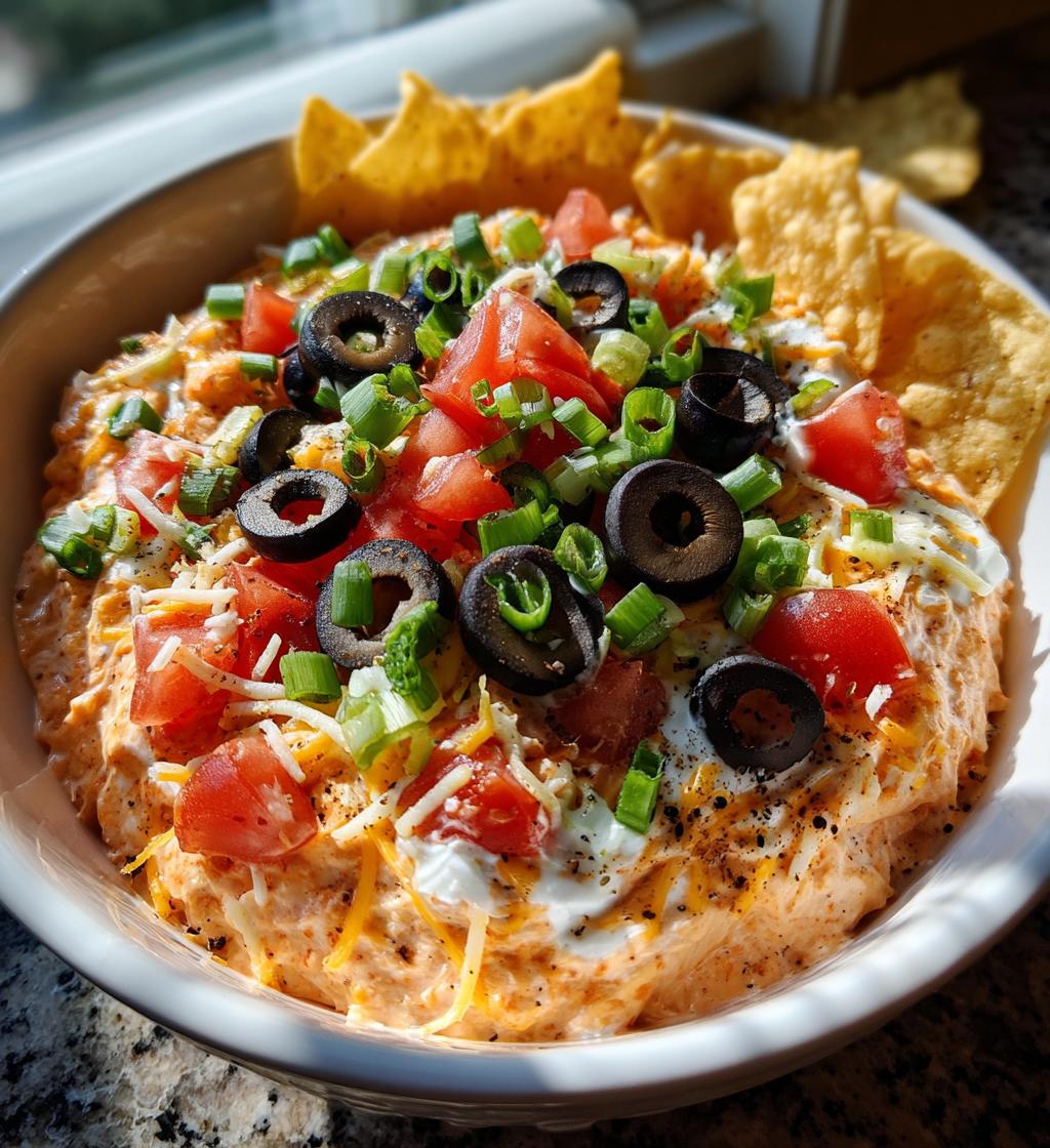 spicy ranch taco dip