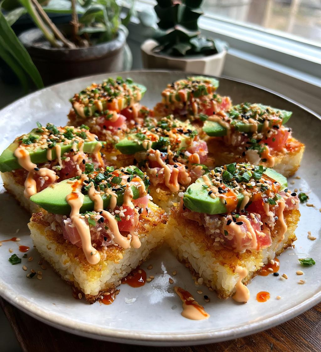 spicy tuna crispy rice