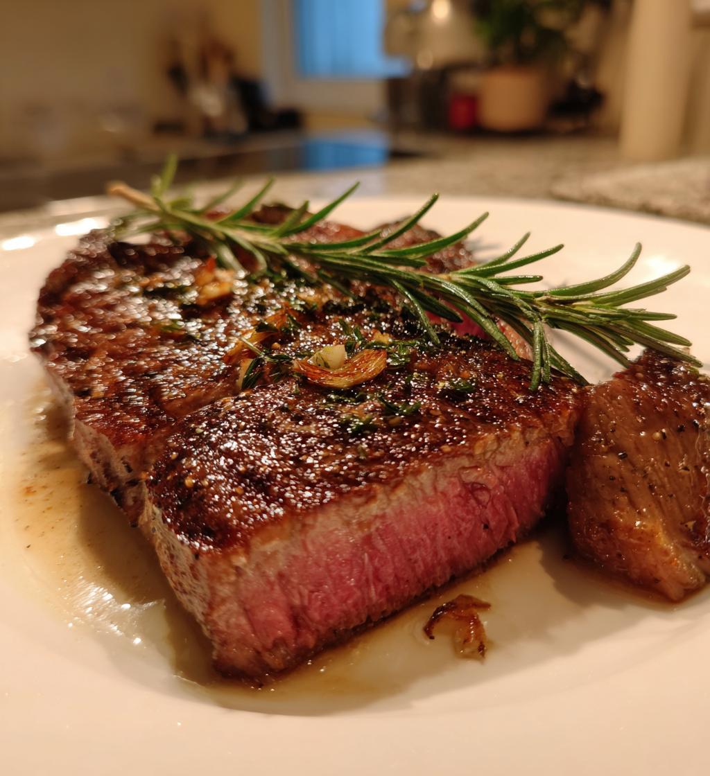steak in the oven - detail 1