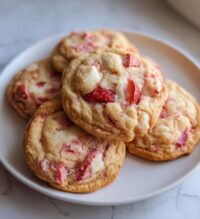 strawberry cheesecake cookies