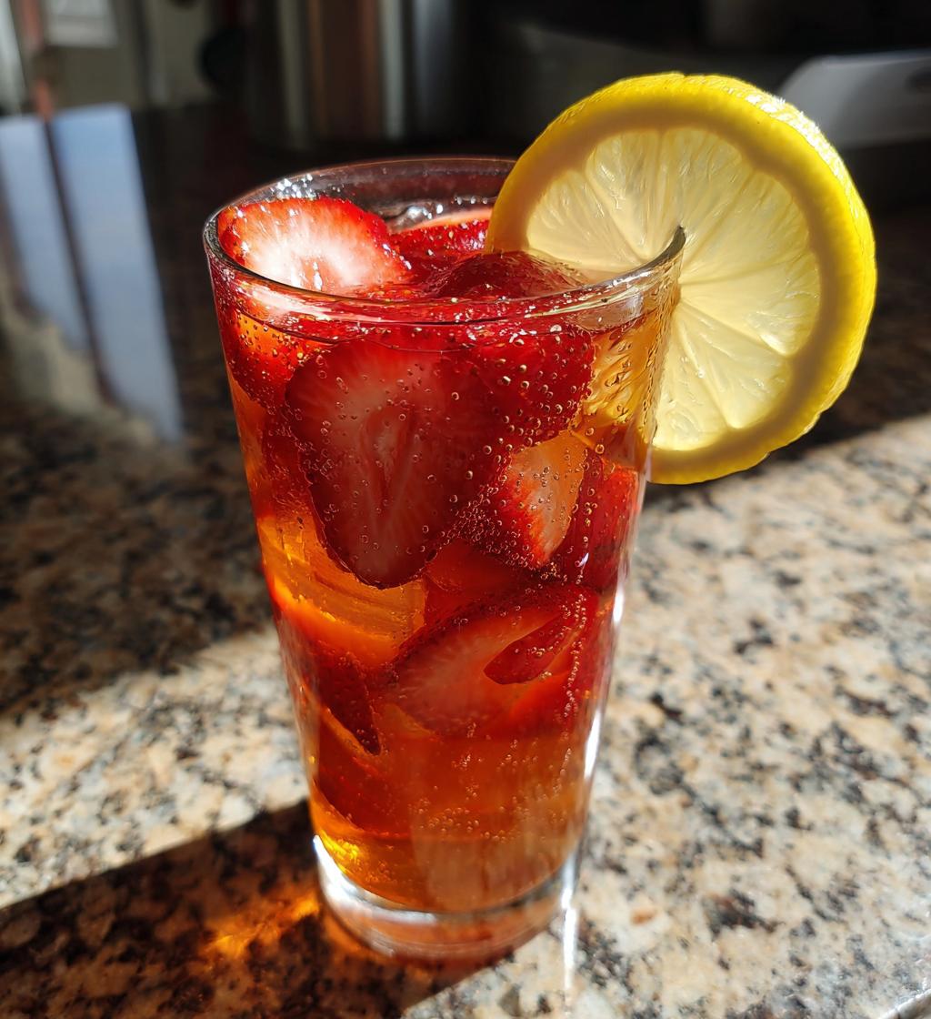 strawberry sweet tea