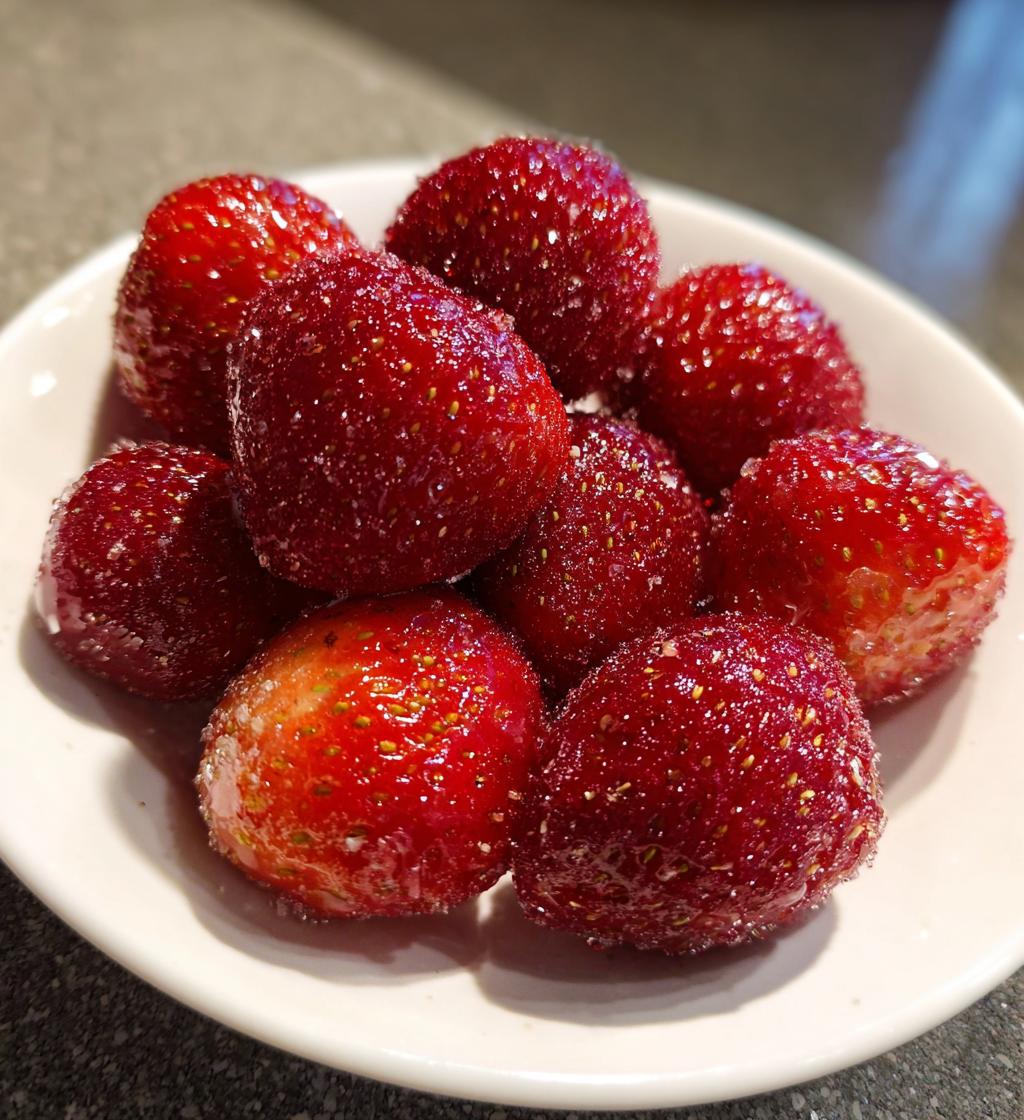 strawberry tanghulu