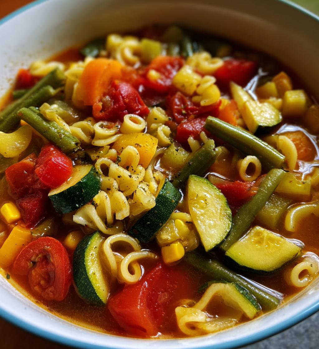 summer minestrone recipe
