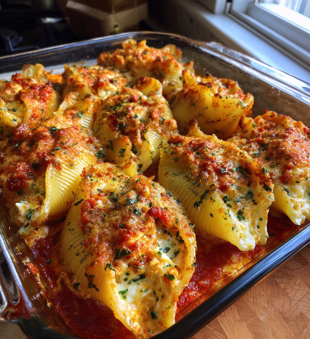 sun dried tomato ricotta stuffed shells