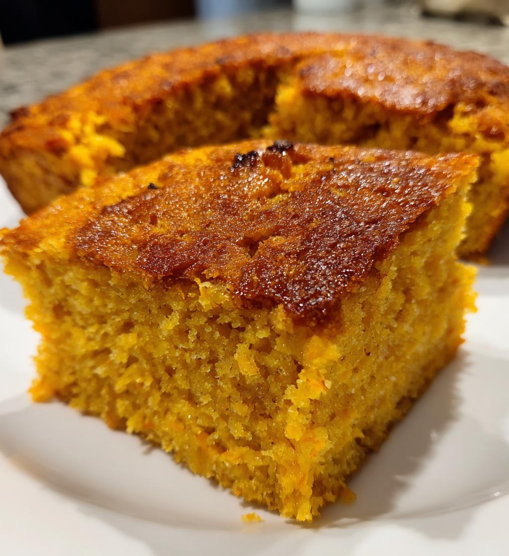 sweet potato cornbread - detail 1