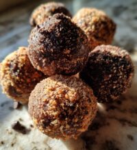 tasty oreo protein balls