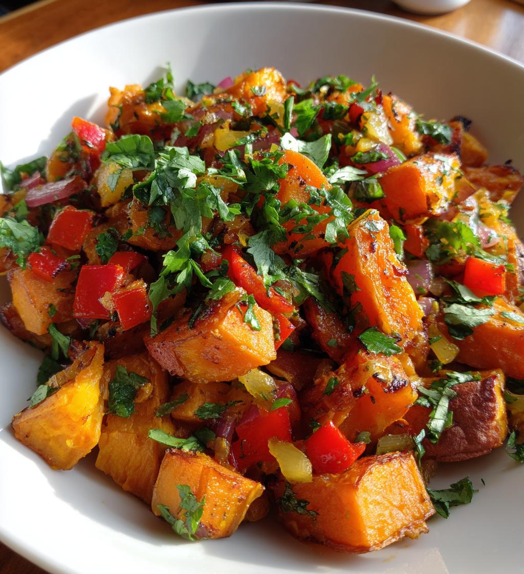 tex mex sweet potato hash