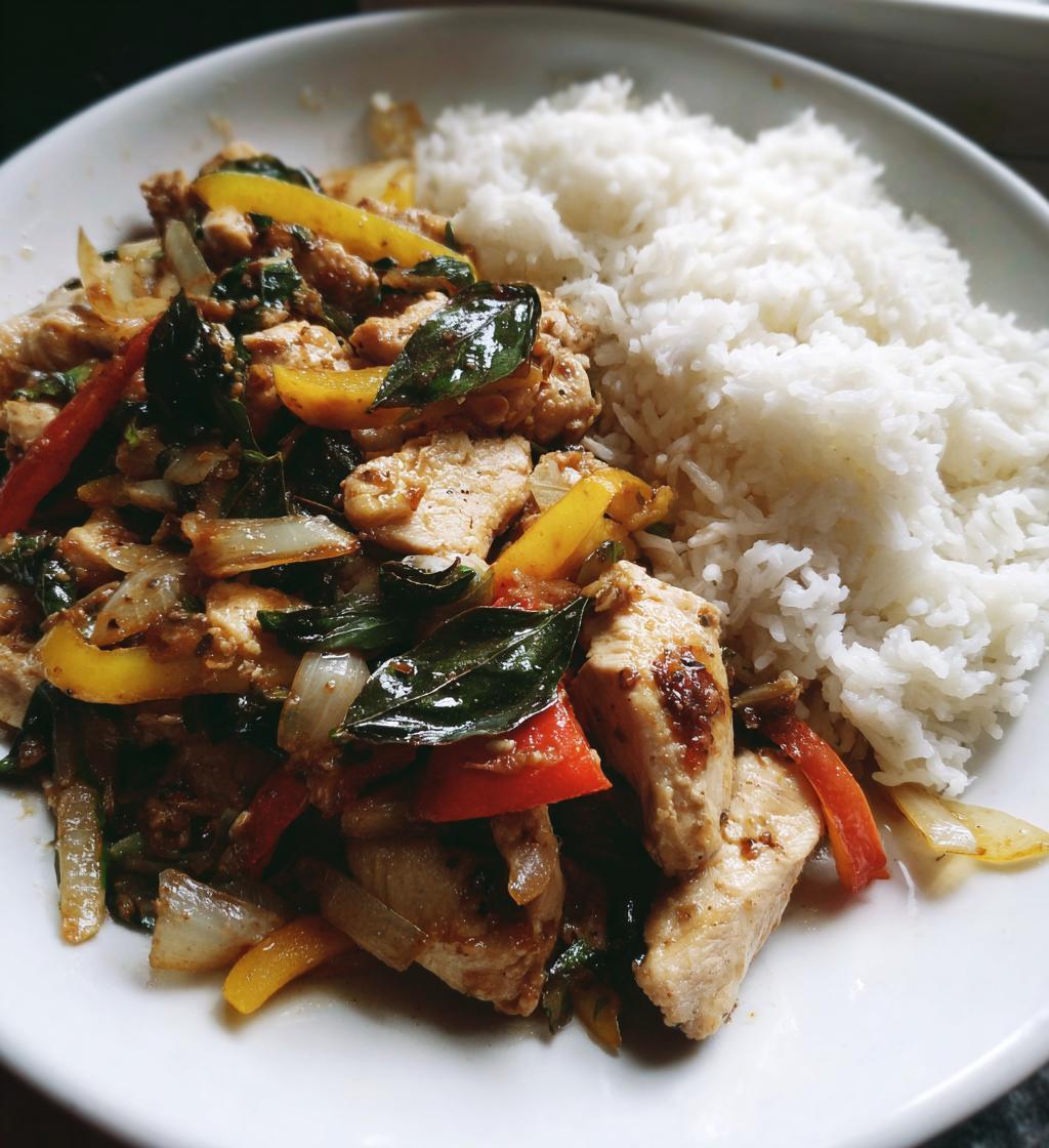 thai basil chicken