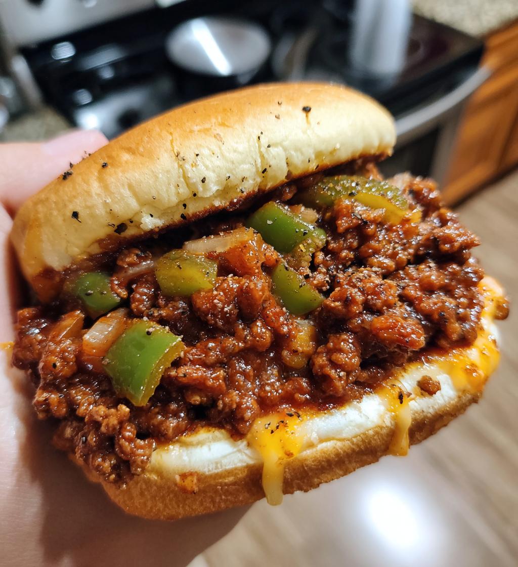 the ultimate steakhouse burger sloppy joes