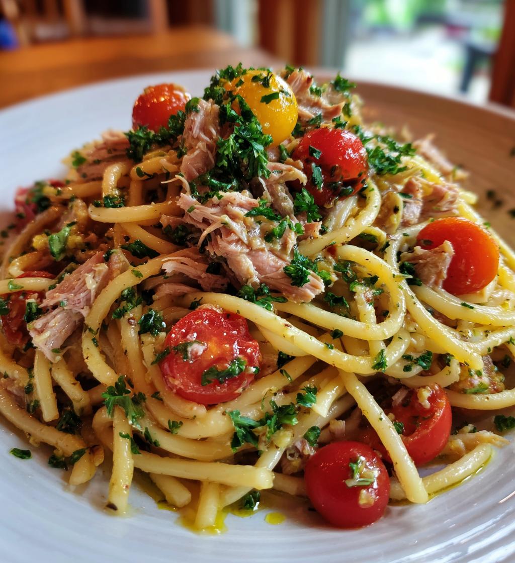tuna pasta recipe - detail 1