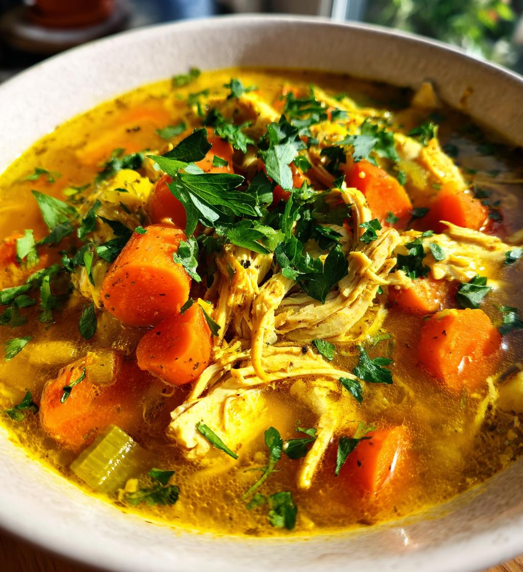 turmeric chicken soup