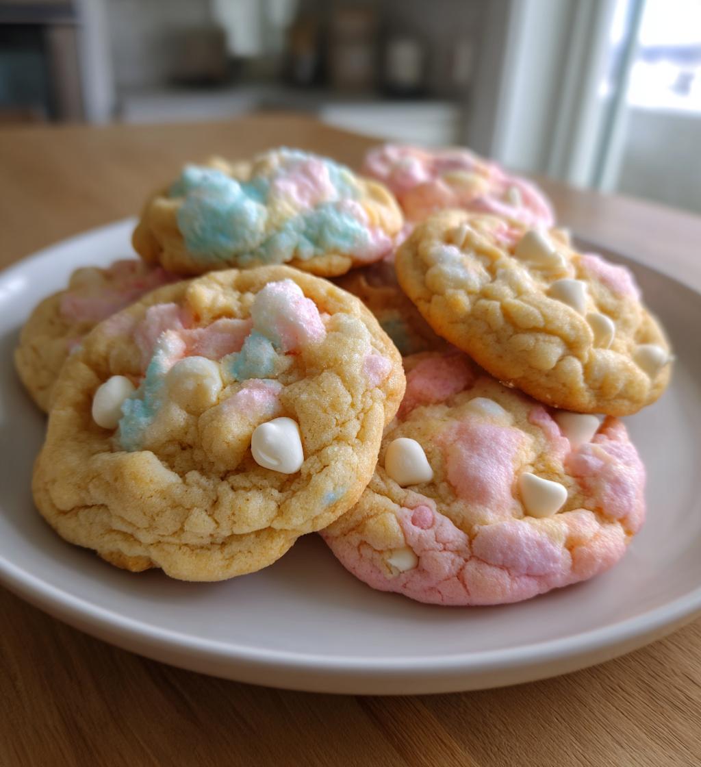 whimsical cotton candy cookies delight recipe