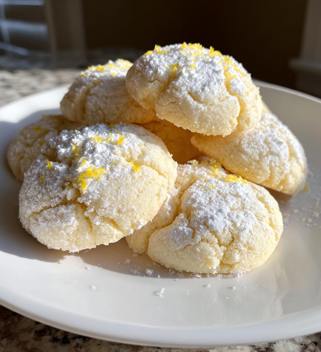 zesty lemon meltaway cookies