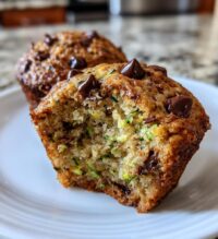 zucchini chocolate chip muffins