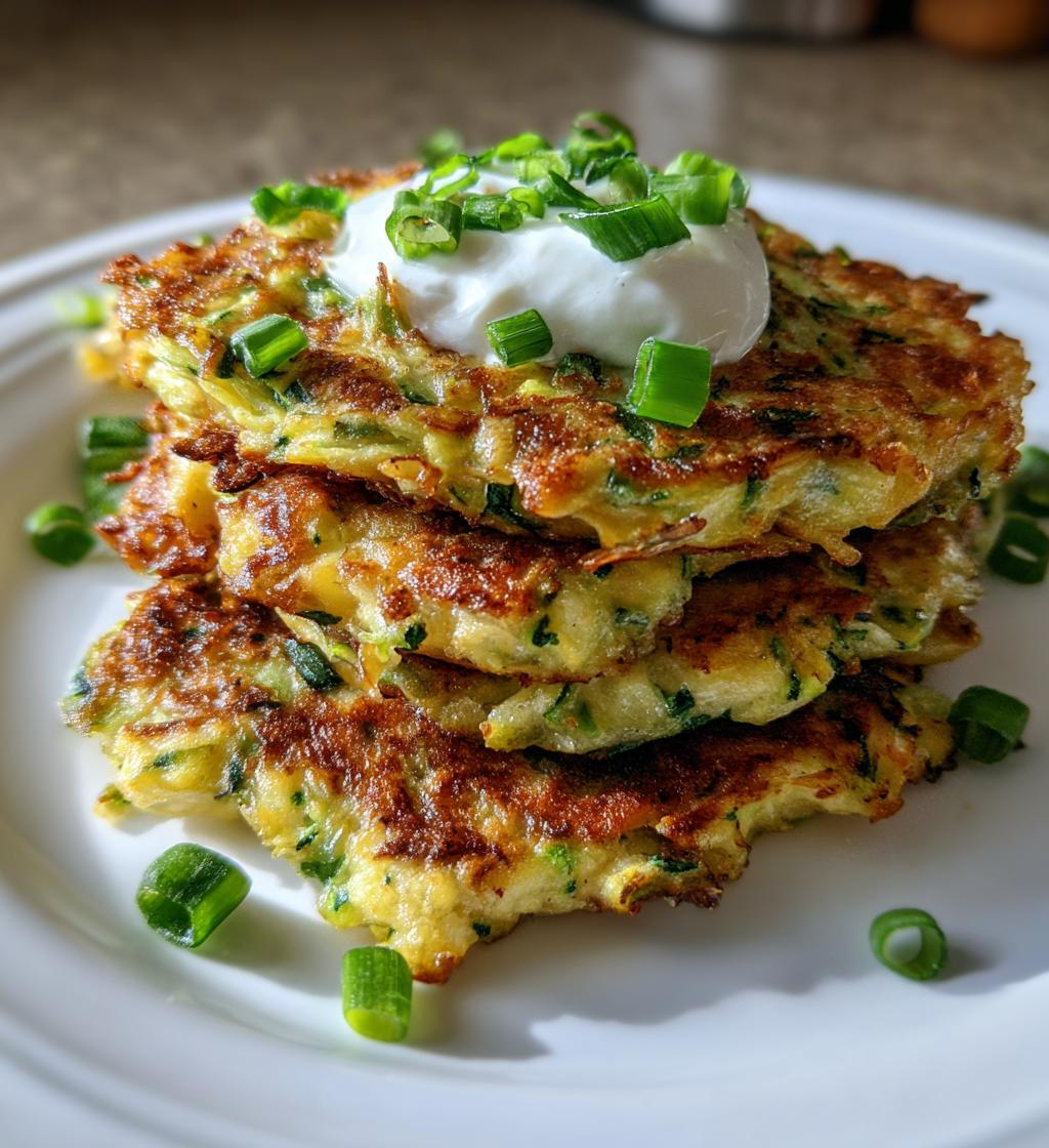 zucchini fritters - detail 1