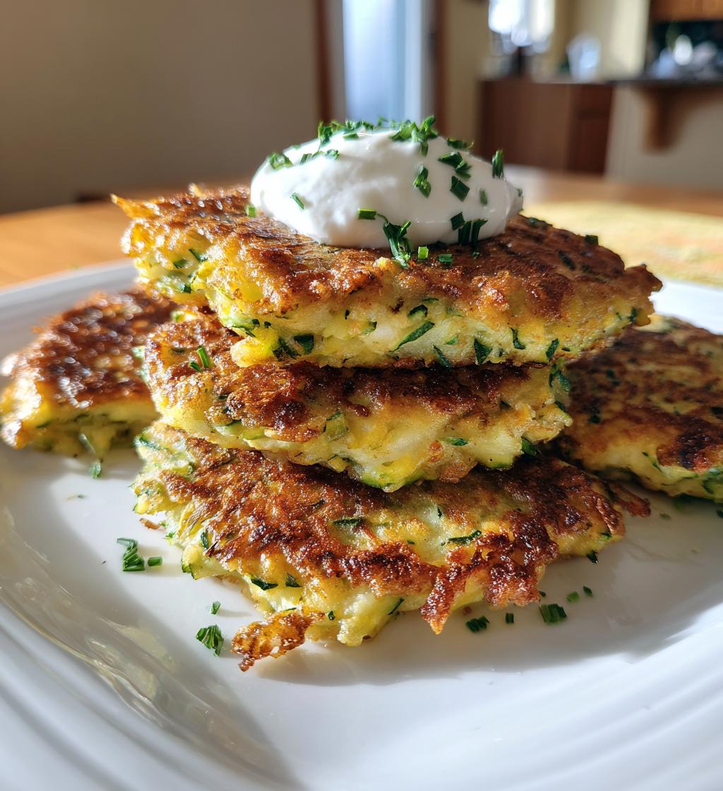 zucchini fritters recipe - detail 1