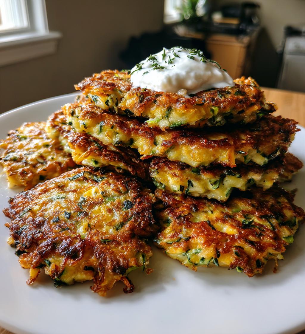 zucchini fritters recipe