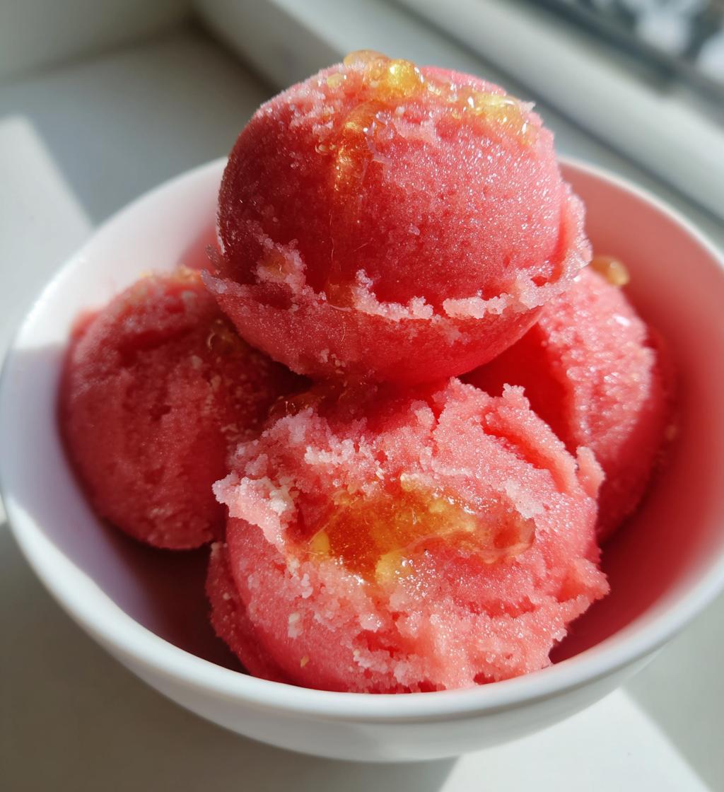 5 minute watermelon sorbet 2 ingredients