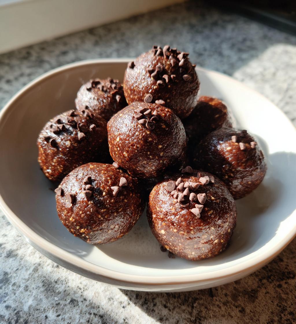 7 ingredient chocolate protein energy balls nutritious and delicious
