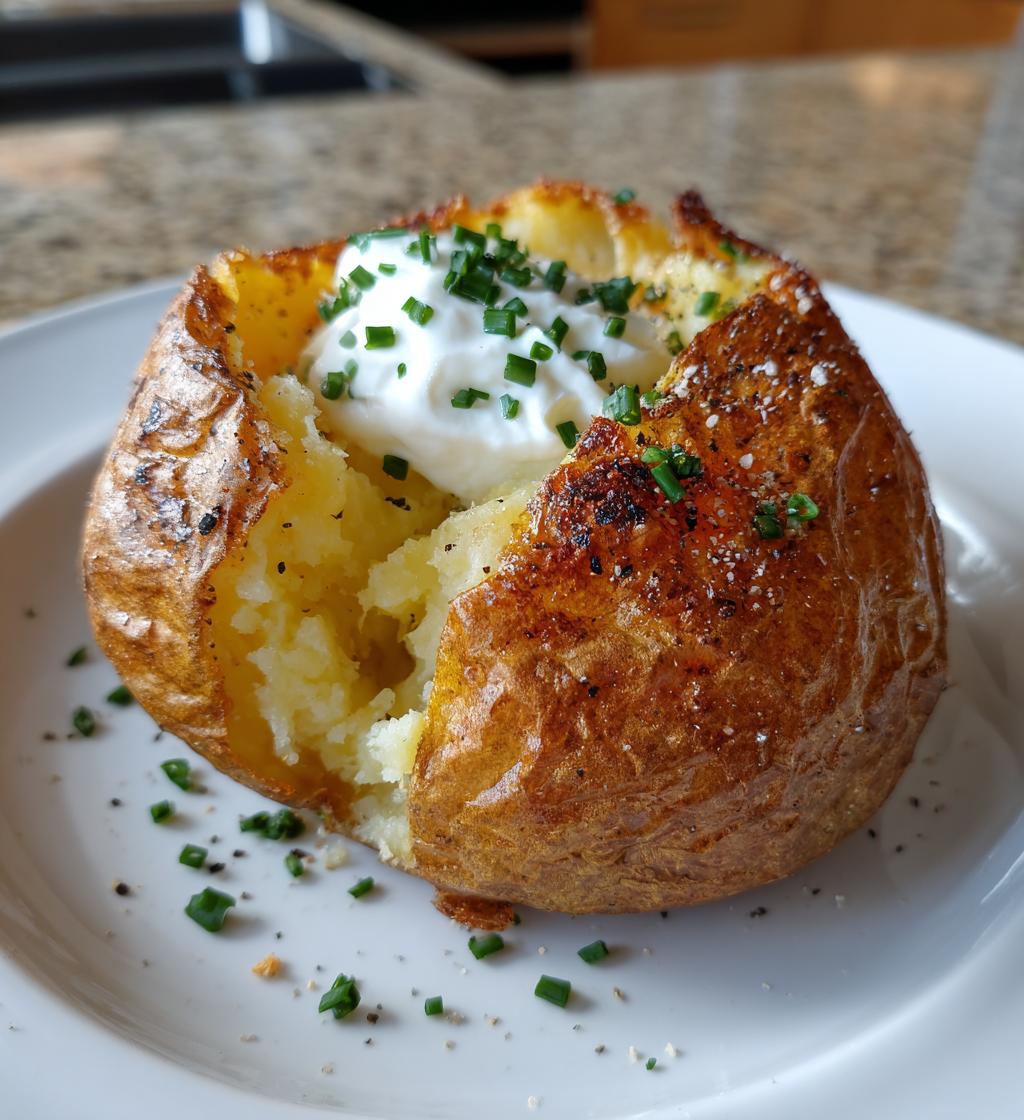 air fryer baked potato