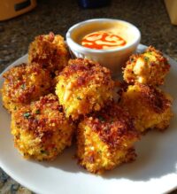 air fryer bang bang salmon bites