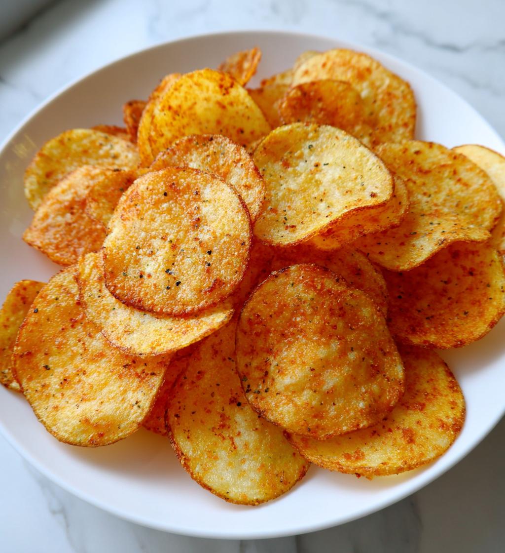 air fryer potato chips recipe